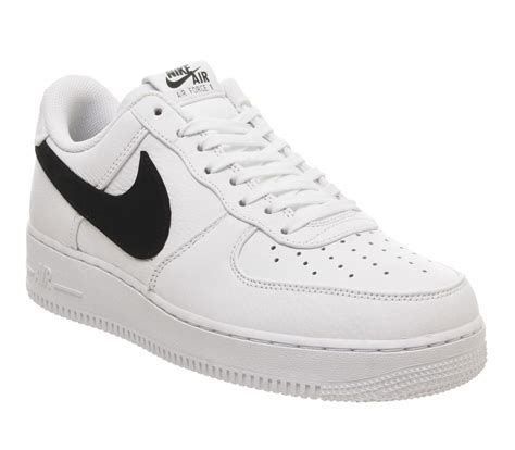 nike air force 1 '07 3 - white/black größe:18|nike air force white black.